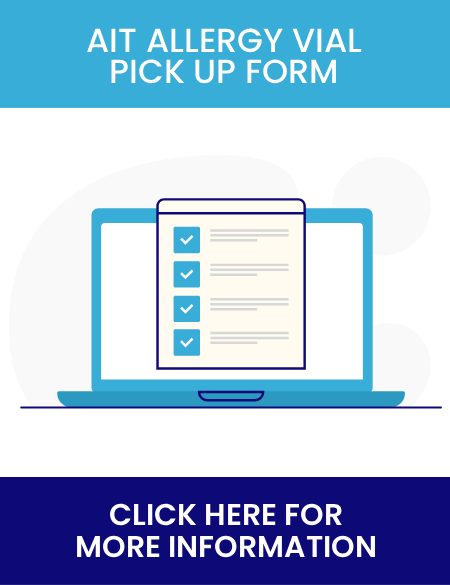 AIT Allergy Vial Pick Up Form AIT Allergy Vial Pick Up Form